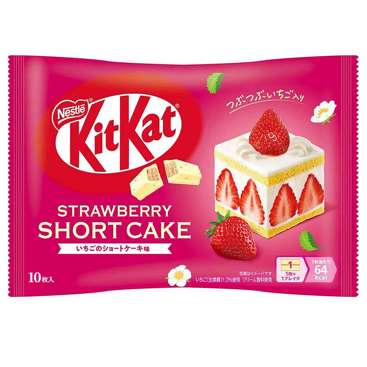 Nestle Japan KitKat Strawberry Shortcake 10pcs/