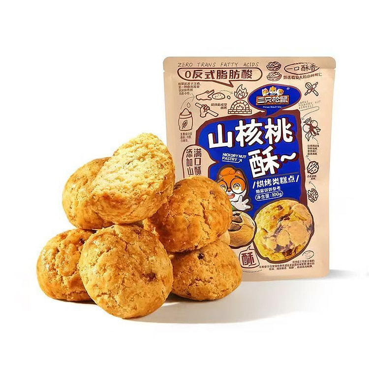 三只松鼠 山核桃酥 100g