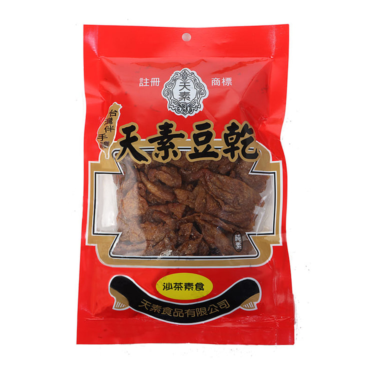 天素豆 沙茶味素豆干豆腐干豆制品 250g*1袋