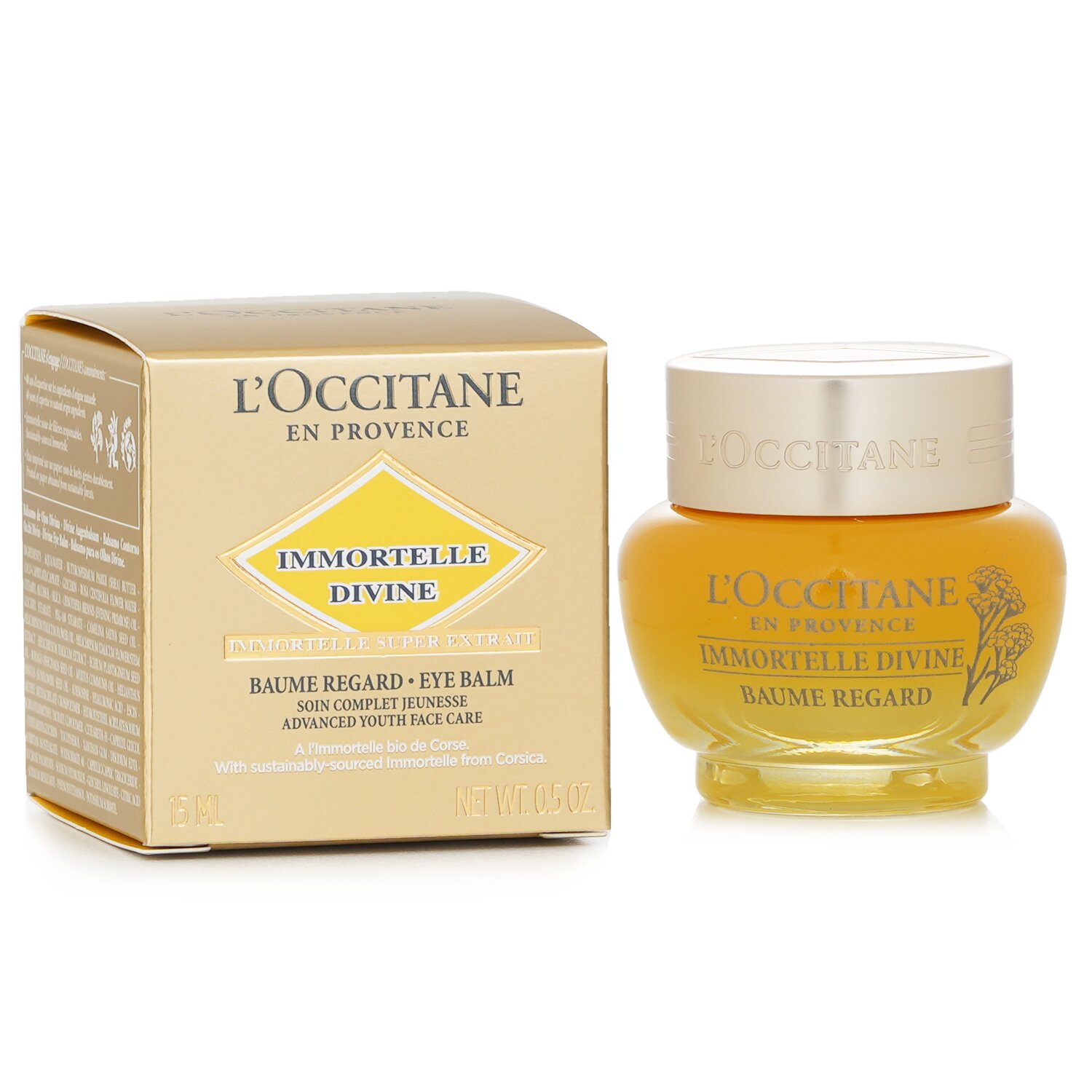 L'Occitane Immortelle Divine Eye Balm - Ultimate Youth Eye Balm