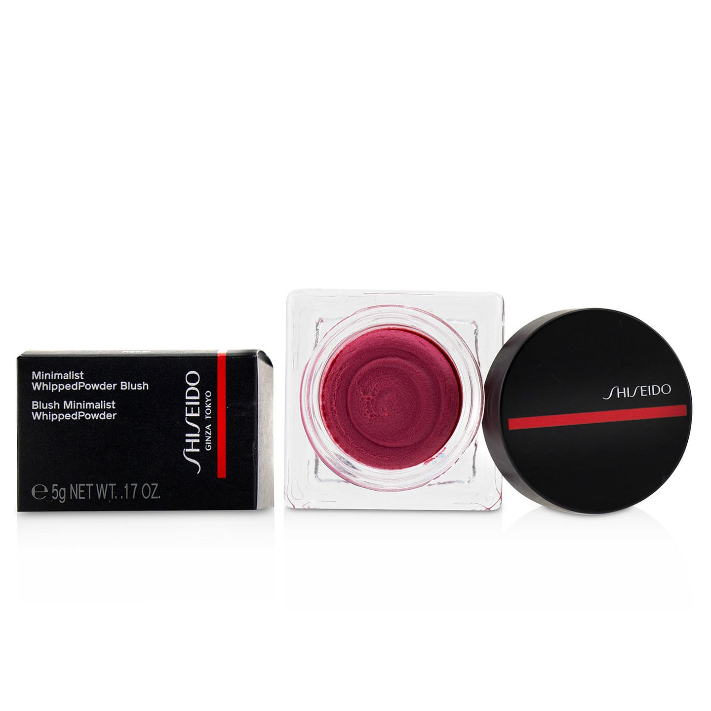 Shiseido Minimalist WhippedPowder Blush – # 08 Kokei (Fuchsia) 5g/0.17oz 5 g