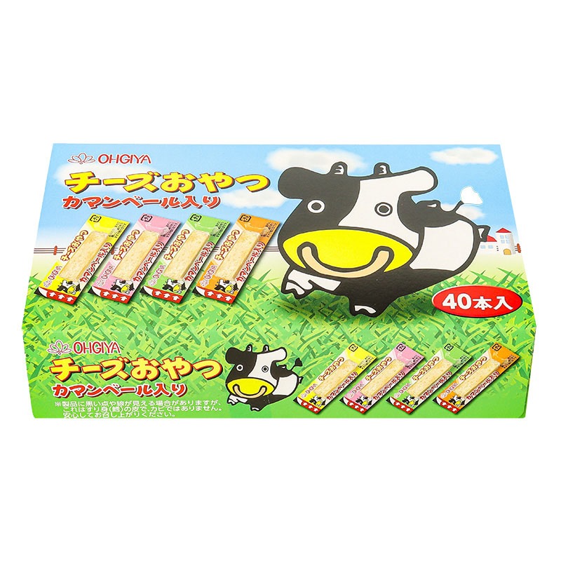 Ohgiya Cheese Snacks with Camenbert 40 sticks 1 each