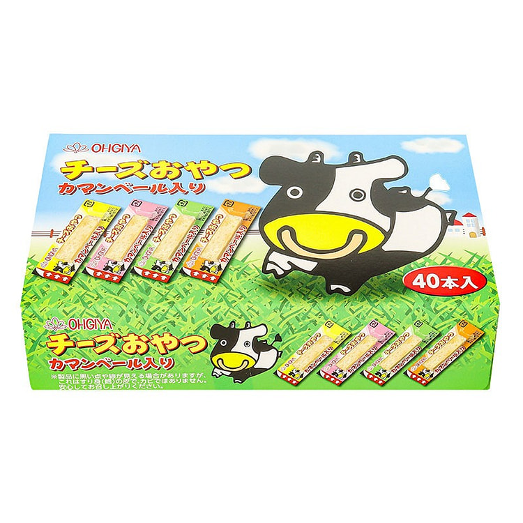 扇屋食品 芝士鳕鱼奶酪条 1盒 40条