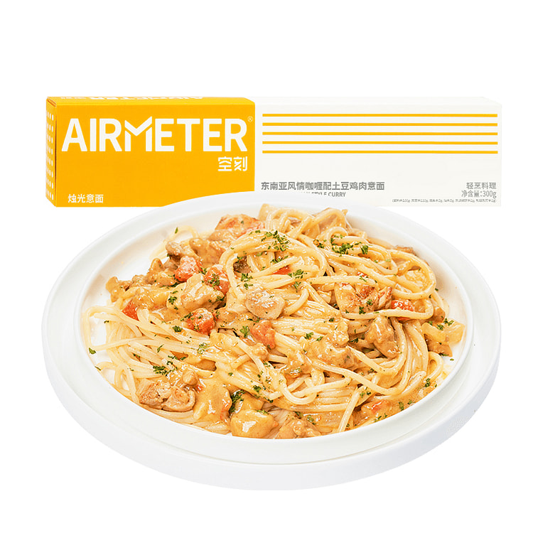 空刻 东南亚风情咖喱配土豆鸡肉意面 300g
