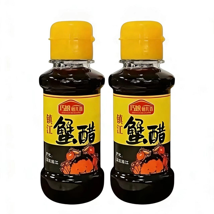 Zhenjiang Crab Vinegar Seafood Vinegar 100ml*2 2 bottle