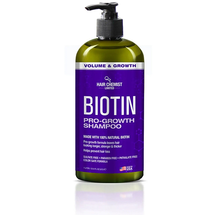 Hair Chemist Biotin Pro-Growth Shampoo 33.8 oz. 1 box