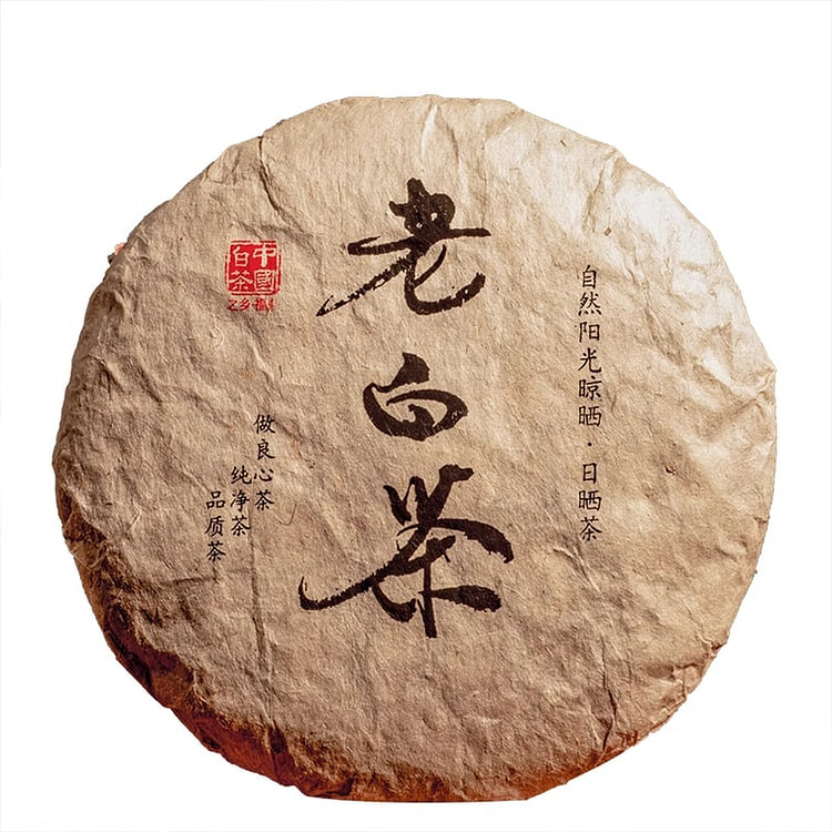 太姥山06年老白茶贡眉寿眉茶饼350g 350 克