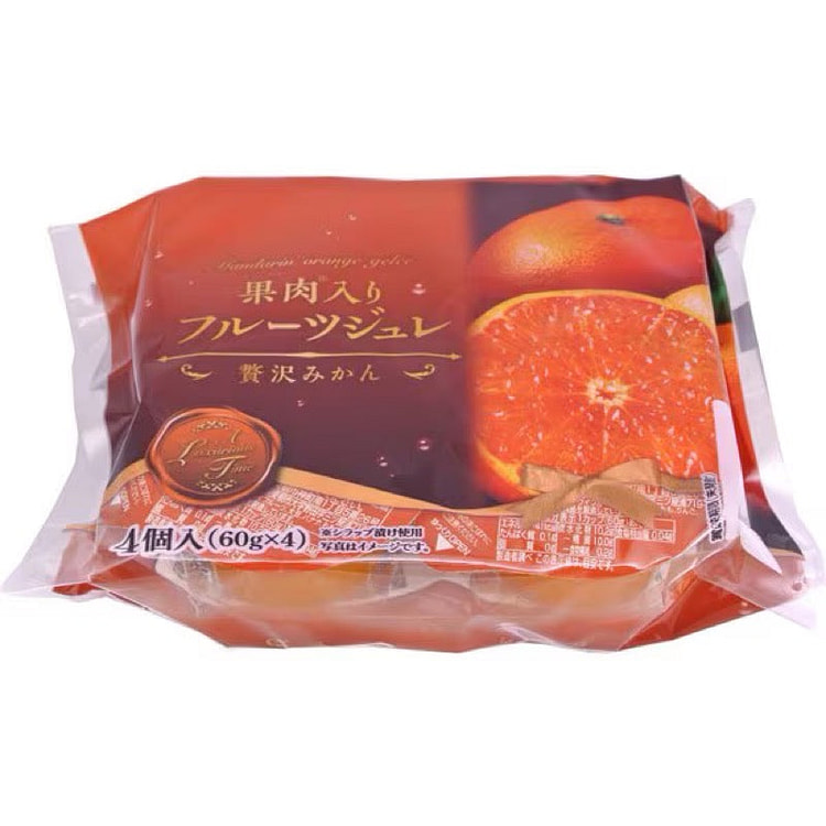 Wakayama Sangyo Zao Mandarin Orange Jelly 60g x4 1 each