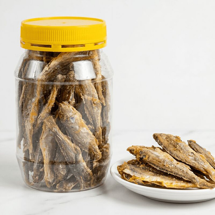 HK LFS Tai Hing Pepper Salt Yellow Croaker Snacks 1 each