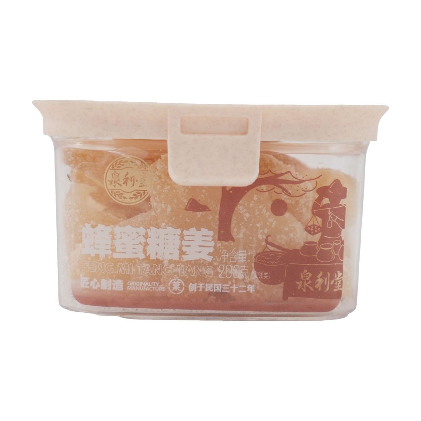 泉利堂200g蜂蜜糖姜 1 盒