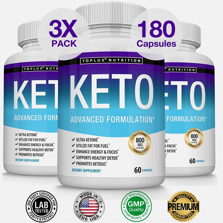 Keto Diet Pills BHB - Advanced Ketogenic Fat Burne 3 bottle