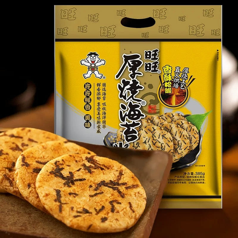 Wangwang Thick Braised Seaweed Rice Cake 385g 385 g