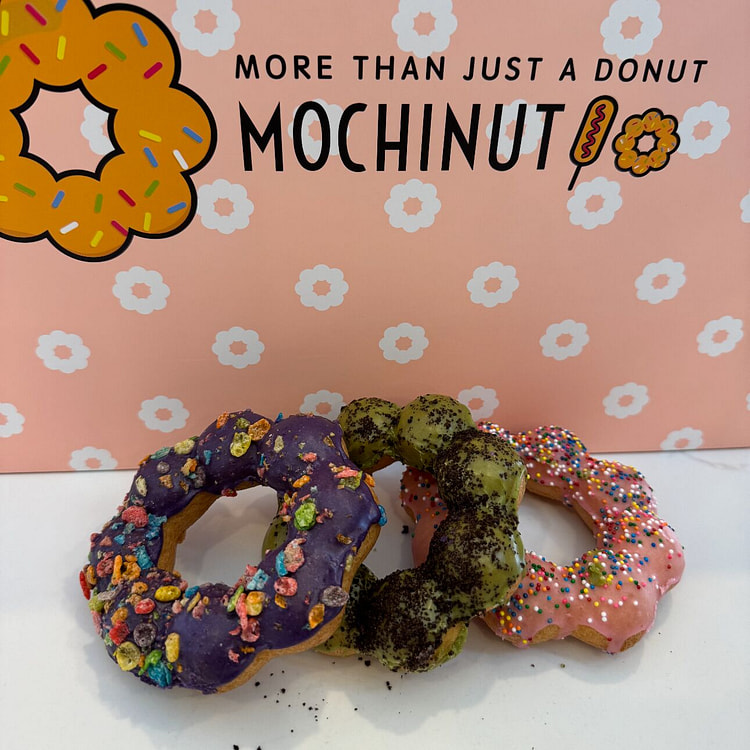 Mochi Donut Combo (Strawberry /Greentea /Taro)