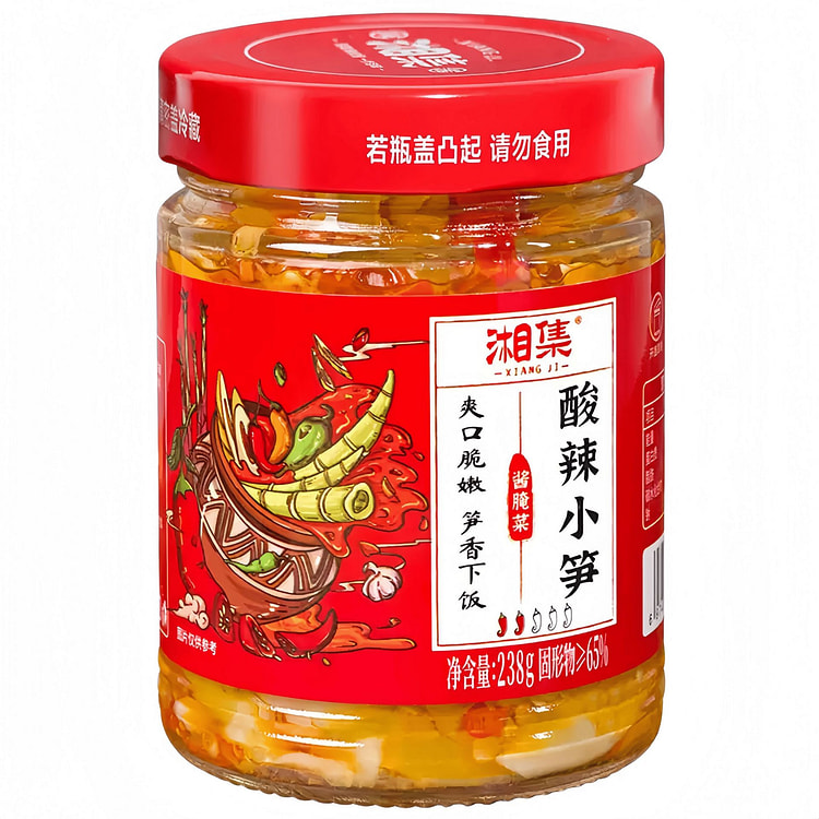 Xiangji Spicy and Sour Baby Bamboo Shoots 238g*1 j 238 g