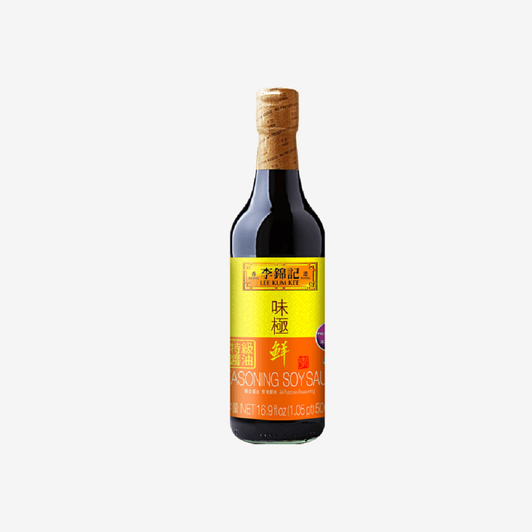 李锦记 味极鲜特级酱油500ml 【不加防腐剂】