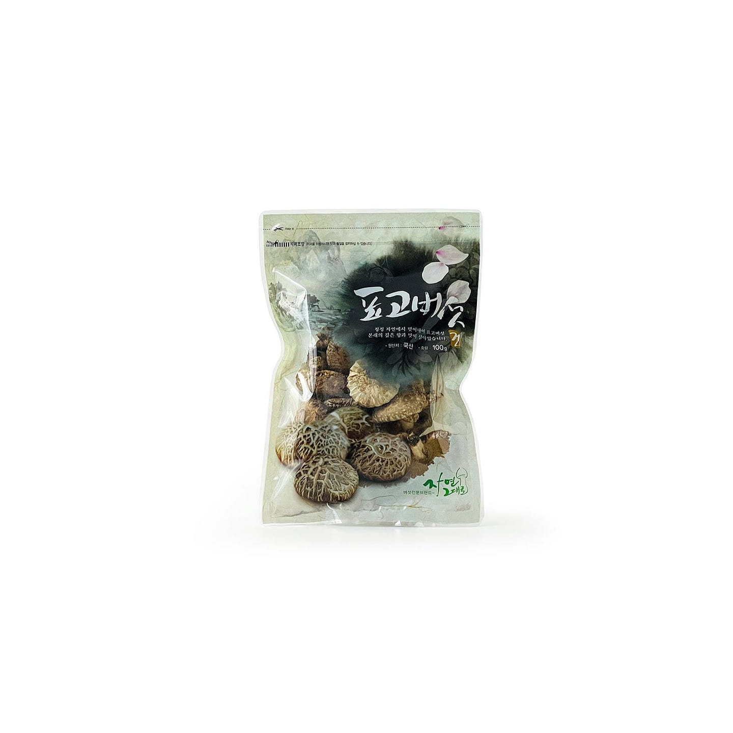 Dried Oak Log Shiitake Mushroom (Whole) 100 g