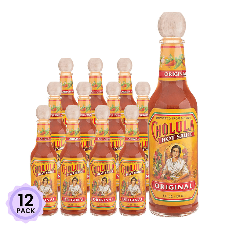 Cholula 原味辣椒酱 5 盎司*12 包