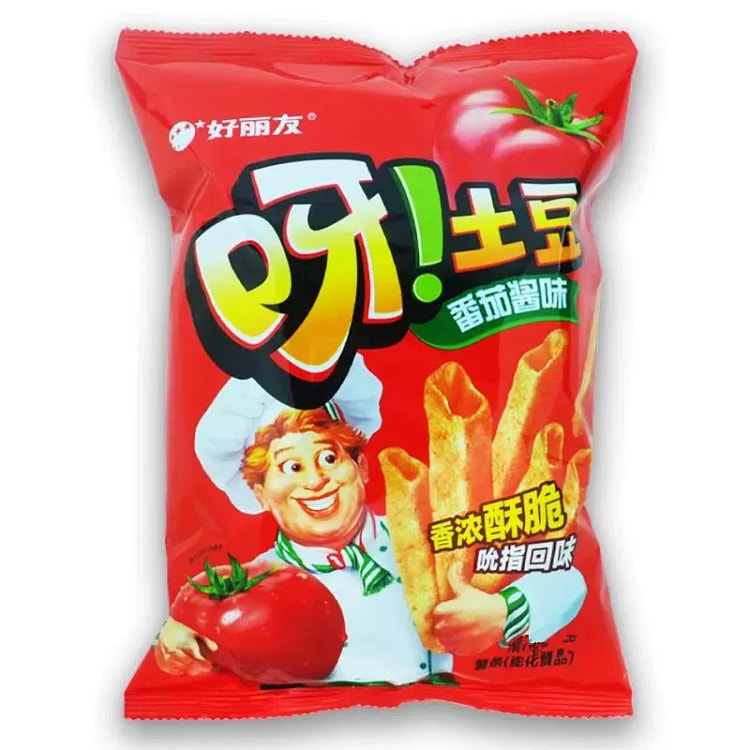 好丽友呀土豆番茄酱味*1袋