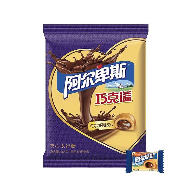 Alps Chocolate Filled Toffee Children's Candy 468g 468 g
