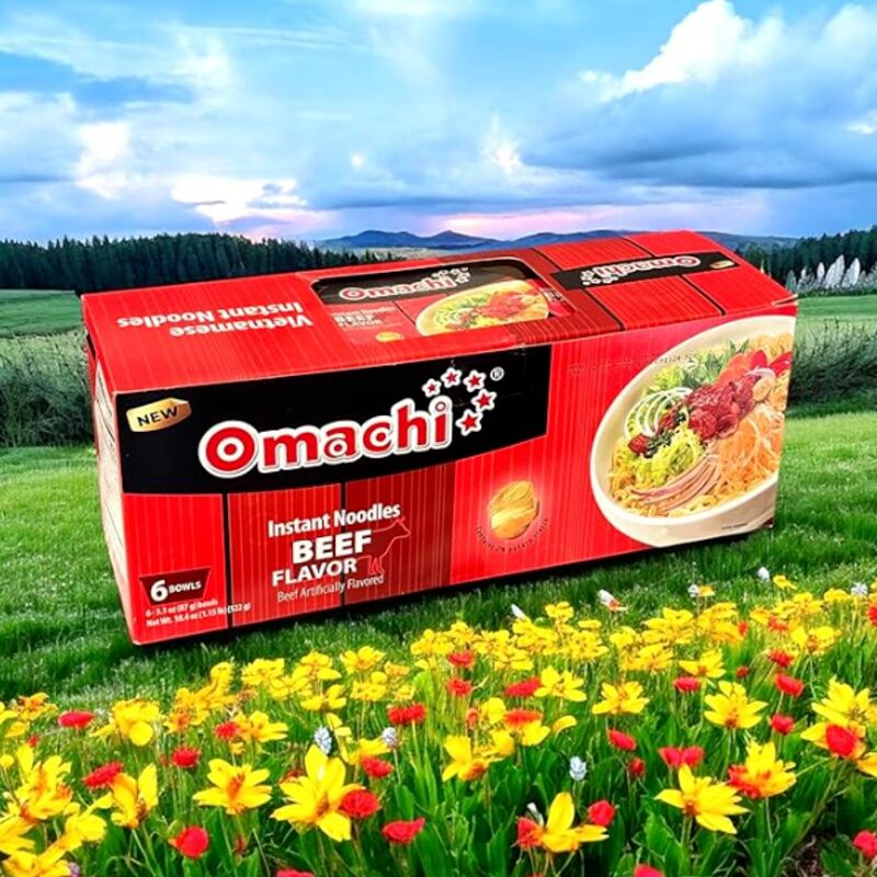 Get Omachi Beef Flavor Noodles - Pack of 6 Delivered | Weee! Asian