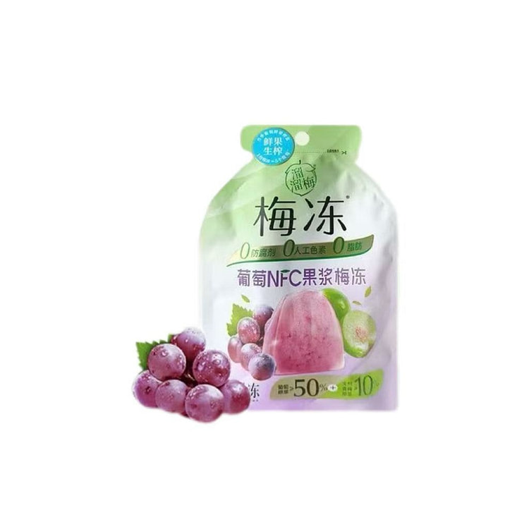 Liuliu Mei NFC Jelly 120g Grape Flavor 120 g
