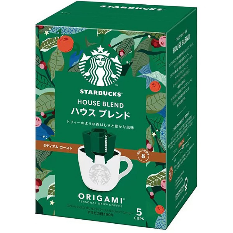 Starbucks Drip Coffee House Blend (9g x 5 bags) 45g