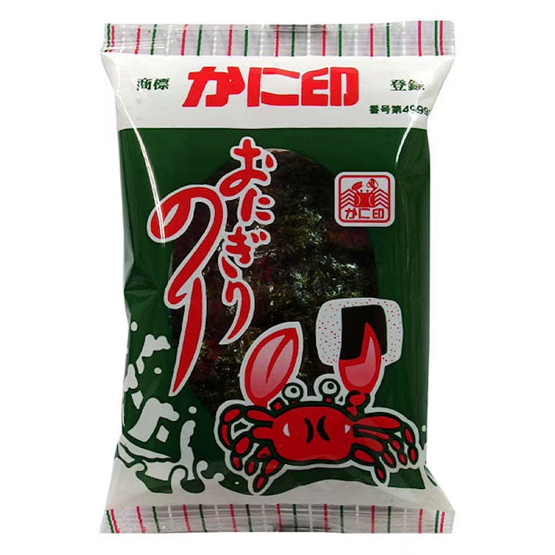 Kani Jirushi Rice Ball Seaweed 8 Bags 1 each