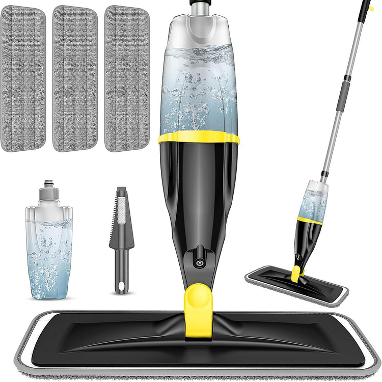 Mops for Floor Cleaning, Spray Mop with Bottle 1 each