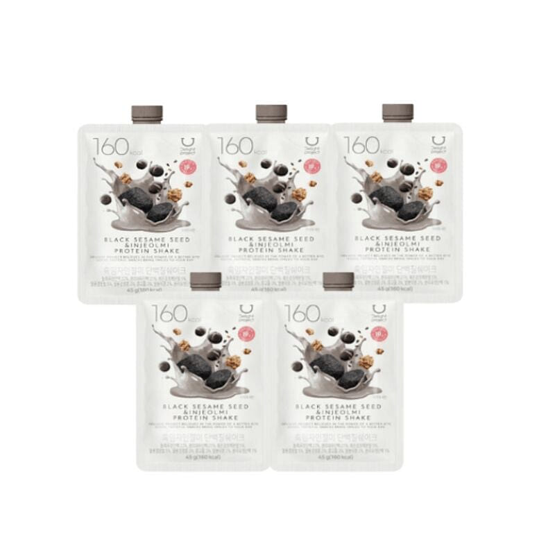 Olive Young Protein Shake: Black Sesame Flavor*5 5 each