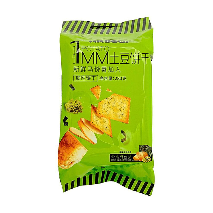1MM 土豆饼干 芥末海苔味280g 1 份