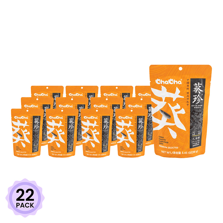 Hạt Hướng Dương ChaCha (Cỡ Lớn) 98 g*22 pack