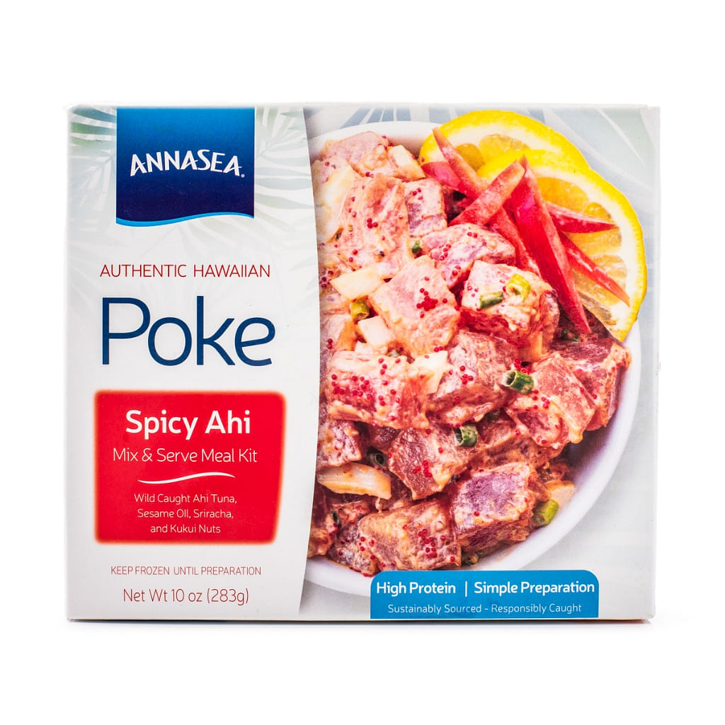 Annasea Spicy Ahi Poke, Frozen 10 oz