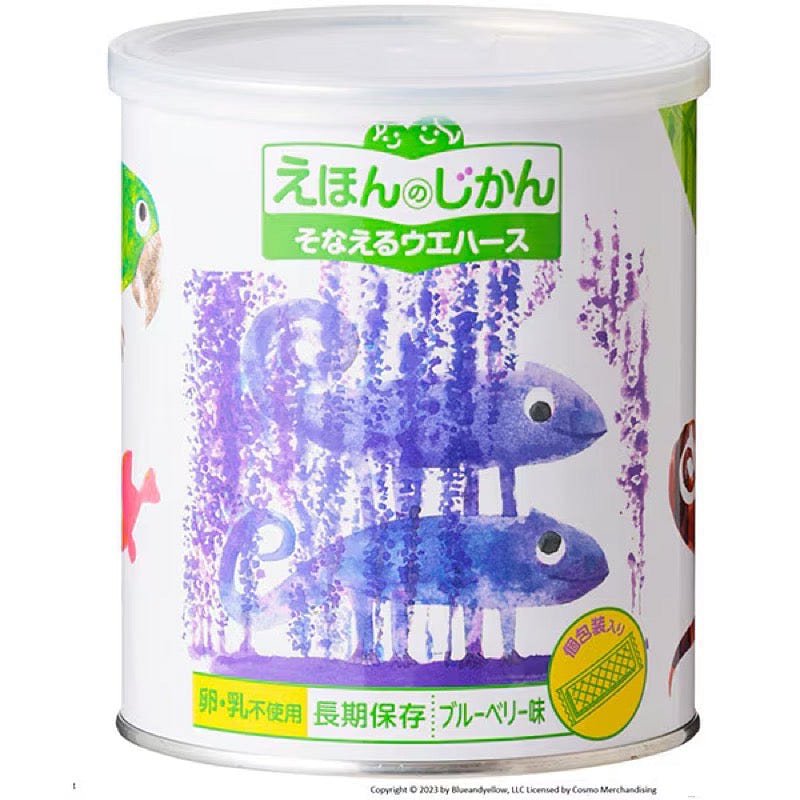 Hikari Kogyo Ehon Jikan Blueberry Wafers 12 Count 1 each