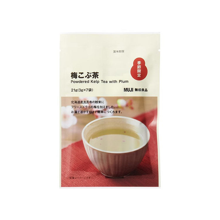 muji 无印良品 梅子茶饮 21克