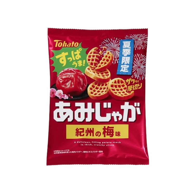 TOHATO  夏季限定 梅子味网状薯片 53g