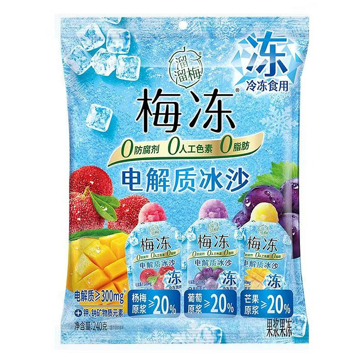 Liumei Iced Plum Jelly 240g 1 pack