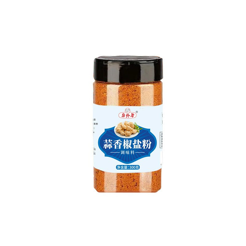 ニンニク胡椒調味塩 300g 1 缶