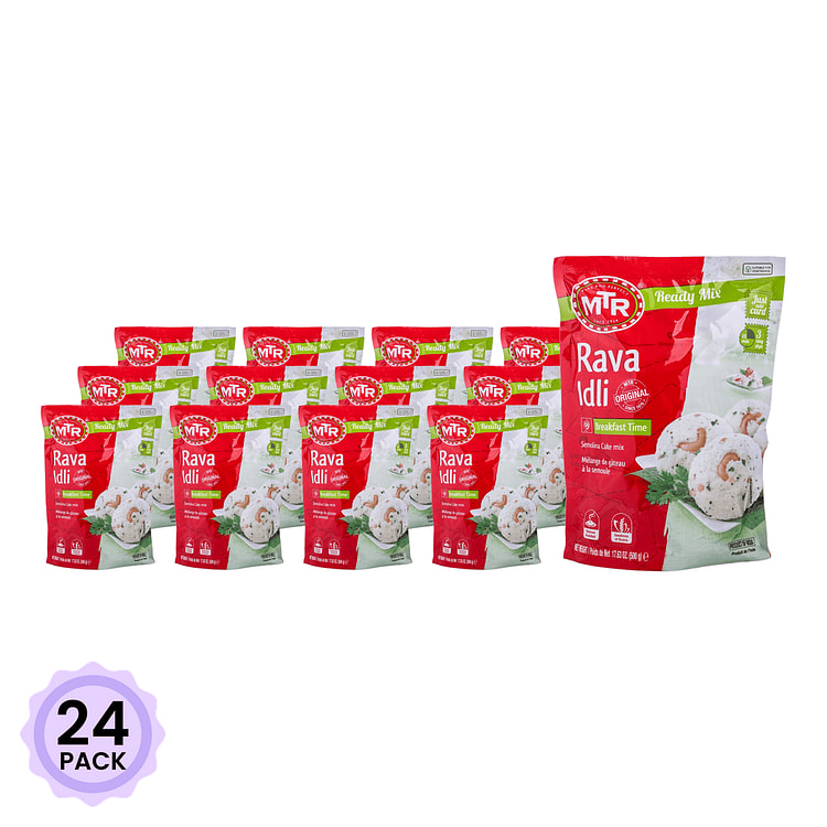 Mtr 印度风味咸蒸糕预拌粉 500 克*24 包