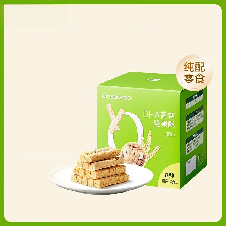亲宝宝DHA高钙坚果酥90g*1盒 90 克