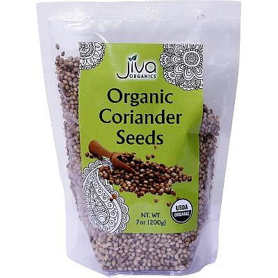 Jiva Organics Coriander Seeds, 7 oz bag 7 oz