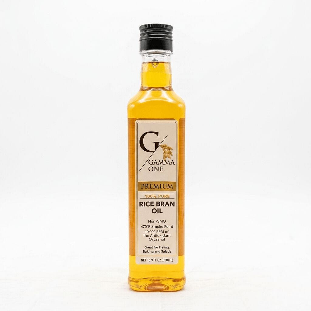 [Gamma One] Premium 100% Pure Rice Bran Oil 500 ml