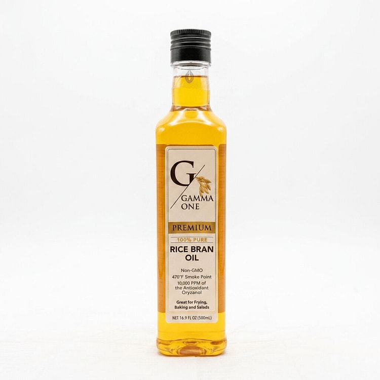 [Gamma One] Premium 100% Pure Rice Bran Oil 500 ml
