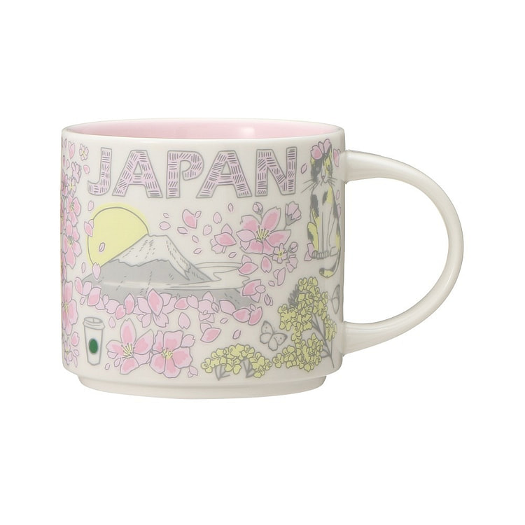 星巴克 Been There日本樱花限定马克杯