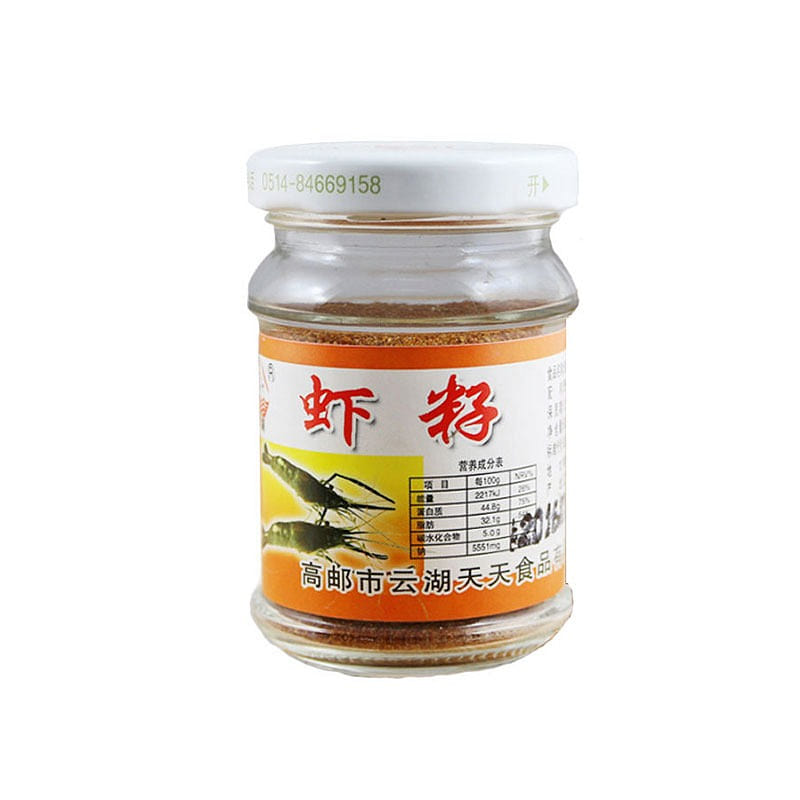 60g bottle of Wuhu shrimp with shrimp seeds. 60 g
