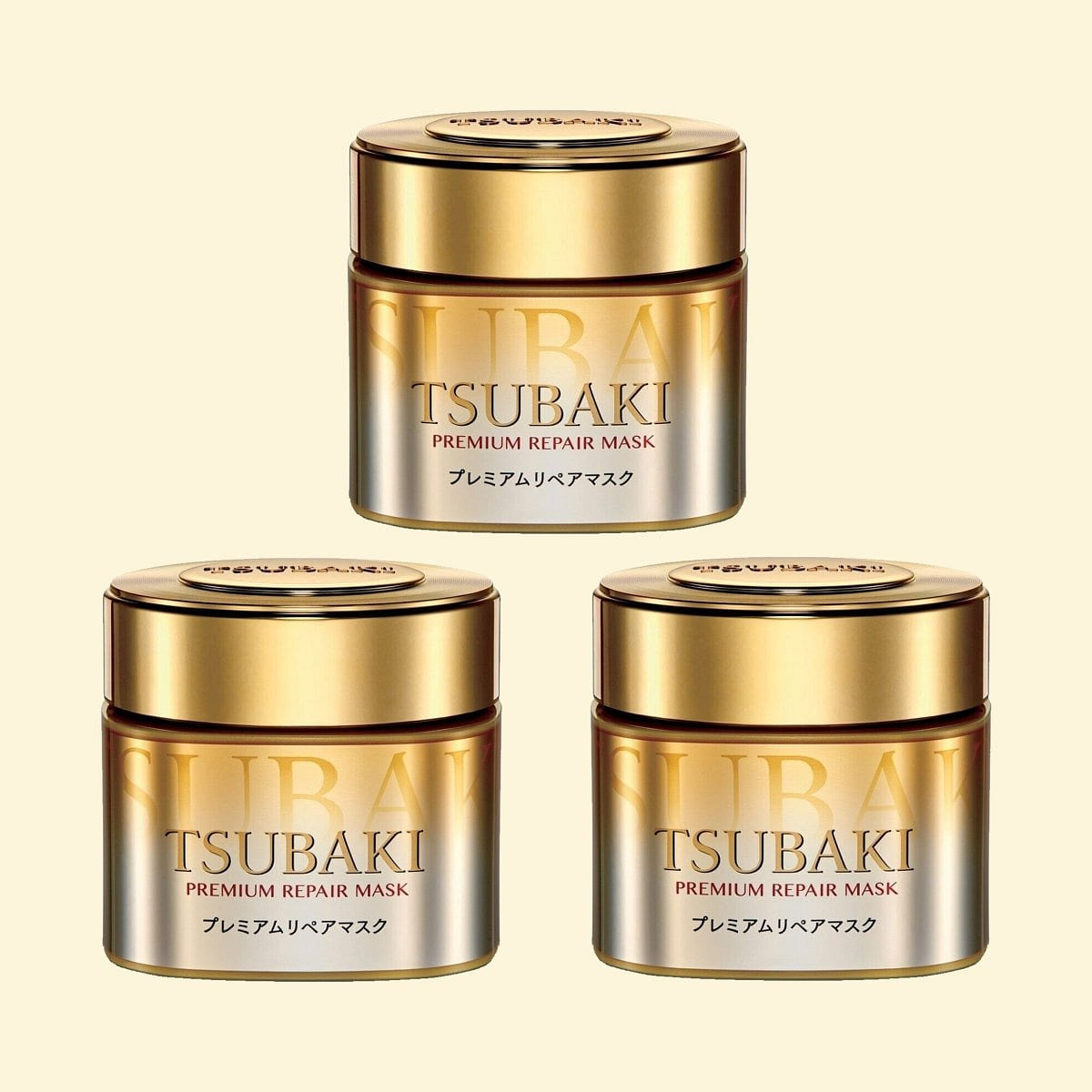 SHISEIDO Tsubaki Premium Repair Mask 180g (3 PACK) 1 each