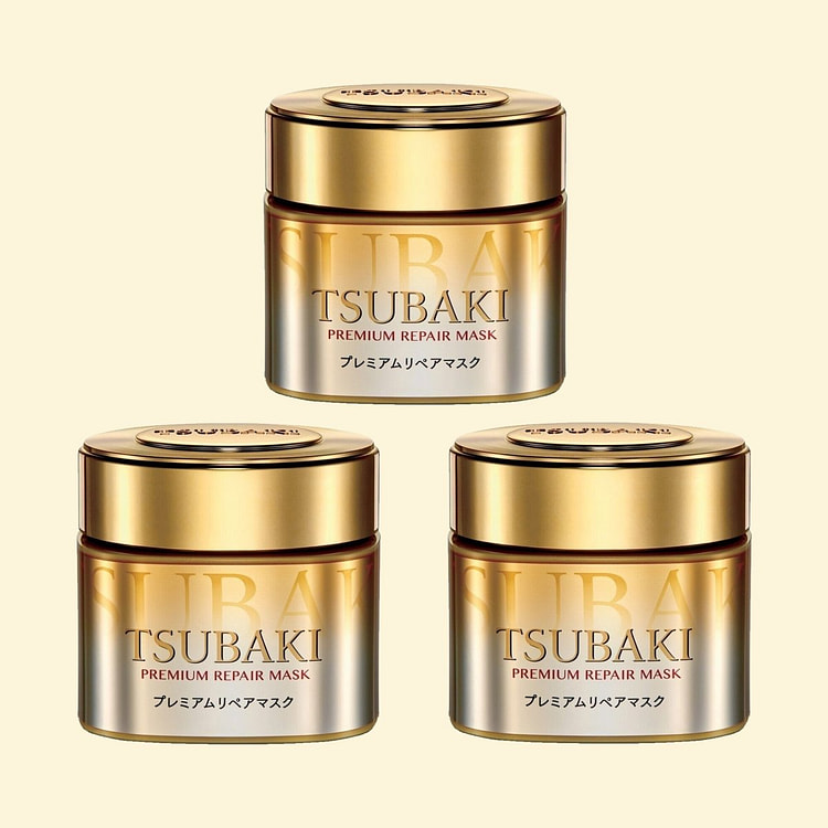 SHISEIDO Tsubaki Premium Repair Mask 180g (3 PACK)