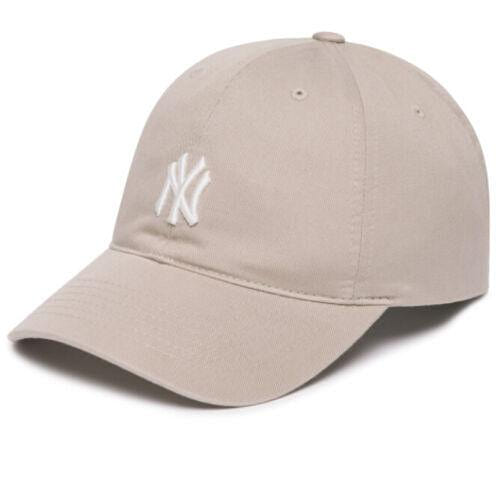MLB Rookie Ball Cap 3ACP7701N-50BGS beige NY unisex hat 1 each