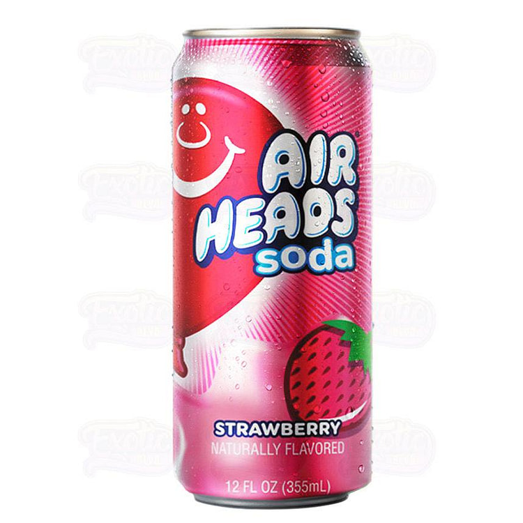 Airheads Soda Strawberry 12oz Can 1 each