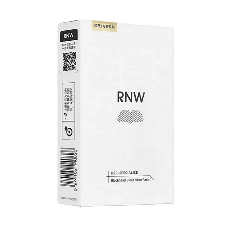 RNW blackhead removal nose sticker 10pcs 1 box