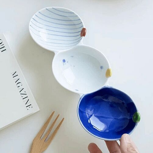 Arita Ware Hand Drawn Hot Pot Bowl (Gift Box) 1 count